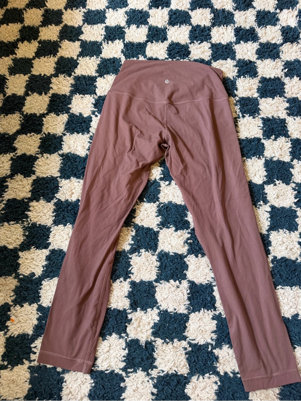 Lululemon ribbed Brown Leggings